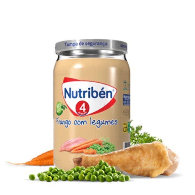 Nutribén Boião Arroz Cenouras e Frango 235g Nutribén Boião Arroz Cenouras e Frango 235g