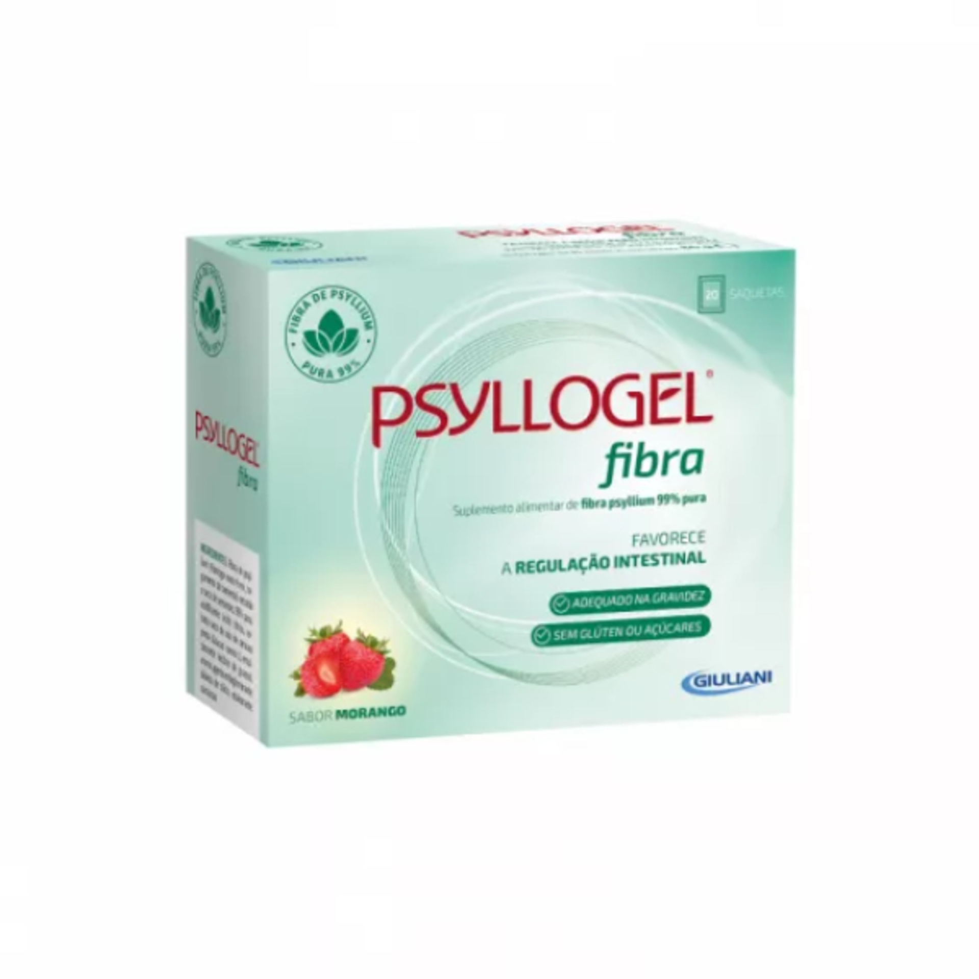 Psyllogel Fibra Morango Saquetas