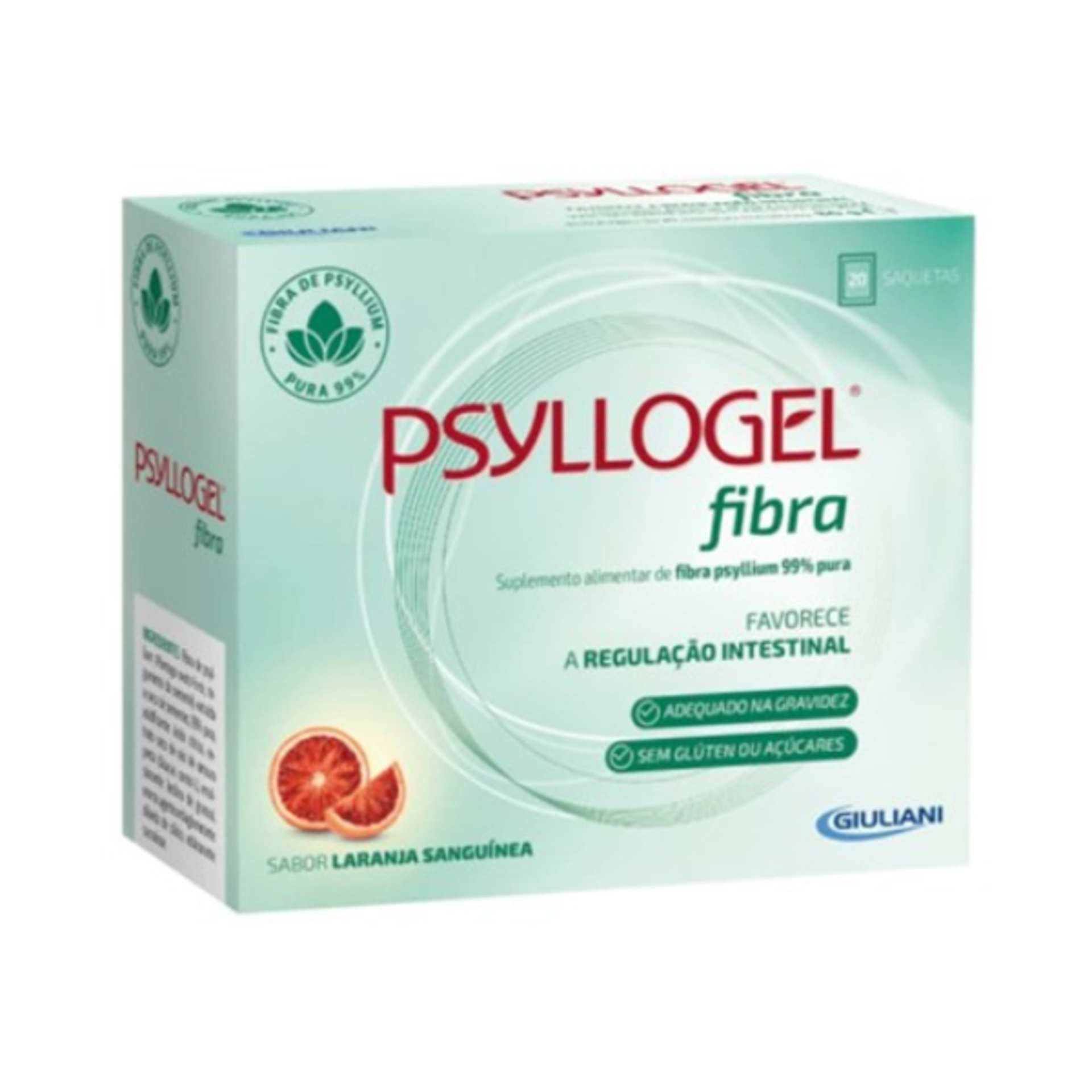 Psyllogel Fibra Laranja Sangunea Saquetas