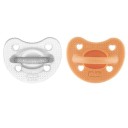 Chicco PhysioForma Chupetas Luxe 6-16M Transparente/Pssego