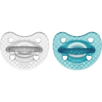 Chicco PhysioForma Chupetas Luxe 16-36M Azul / Transparente