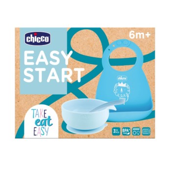Chicco Conjunto Papa Silicone