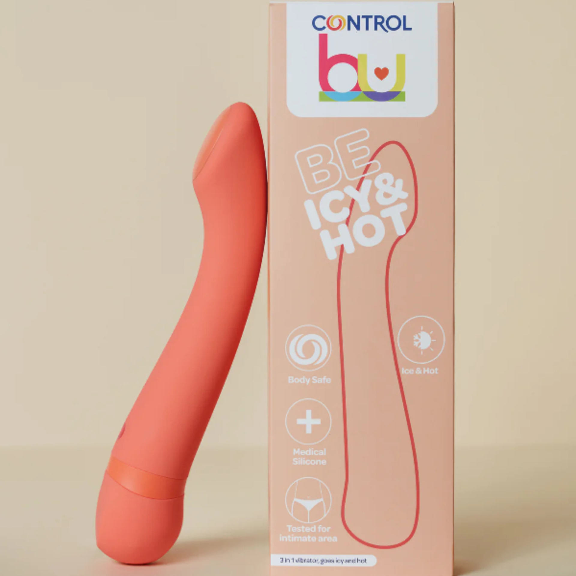 Control Be Icy Hot Vibrador