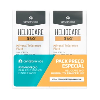 Heliocare 360 Mineral Tolerance Fluid FPS 50 Pack
