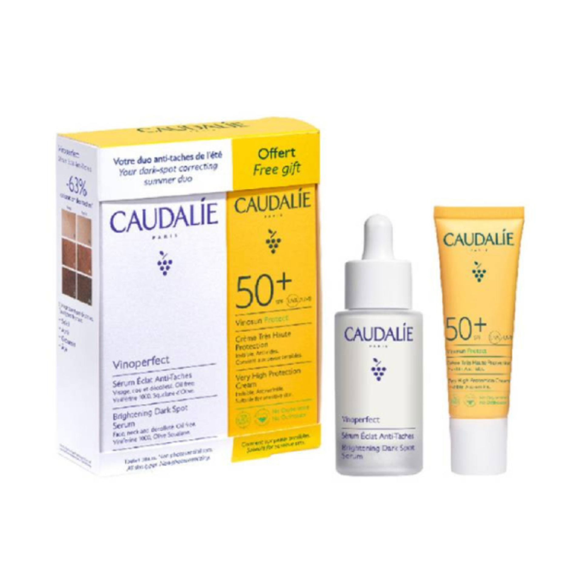 Caudalie Coffret Vinoperfect Srum + Oferta Creme Solar