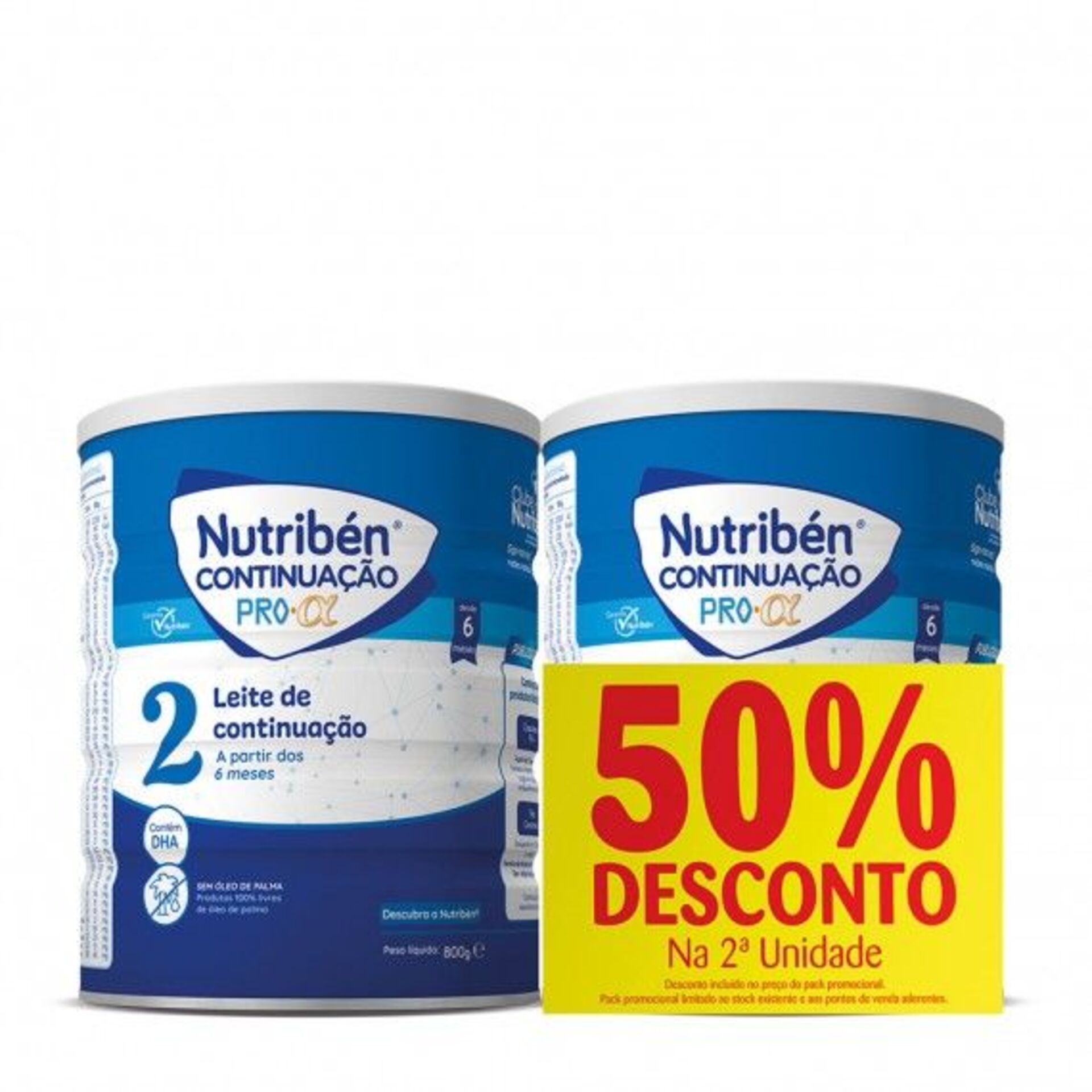 Nutriben Continuao Pro-Alfa Pack Duo Leite 800g