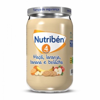 Nutriben Boiao 4 Maca Laranj Ban Bolac235g