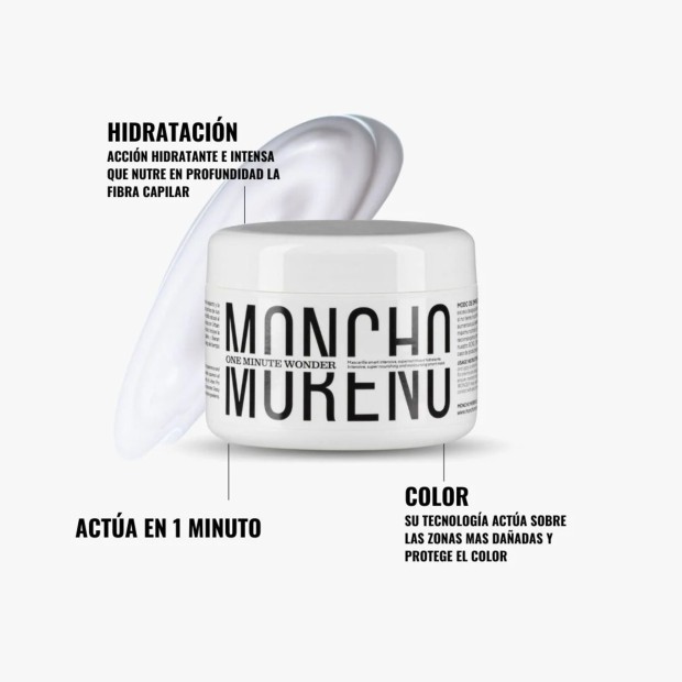 Moncho Moreno One Minute Wonder Máscara Moncho Moreno One Minute Wonder Máscara