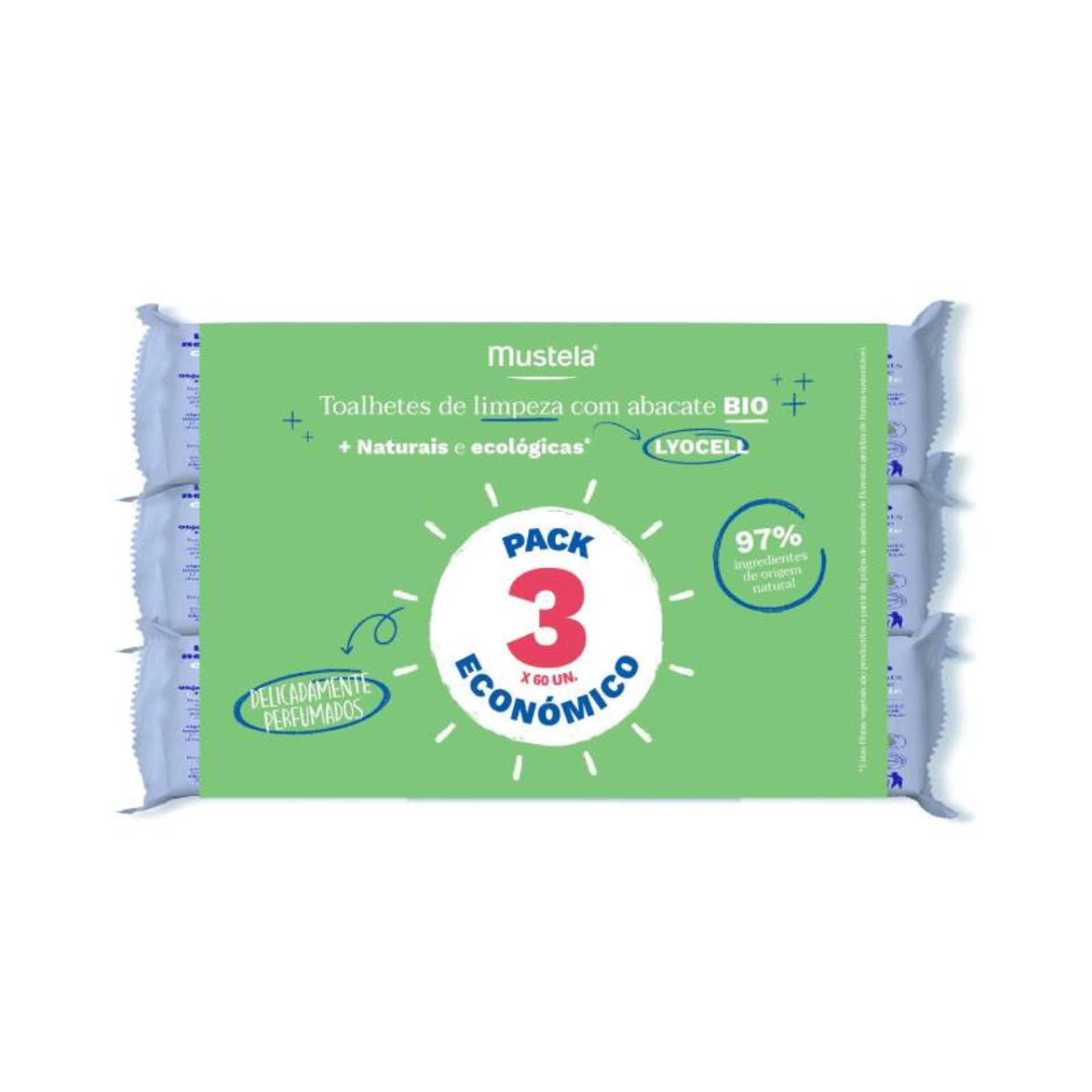 Mustela Beb Toalhitas de Limpeza Pack Econmico 