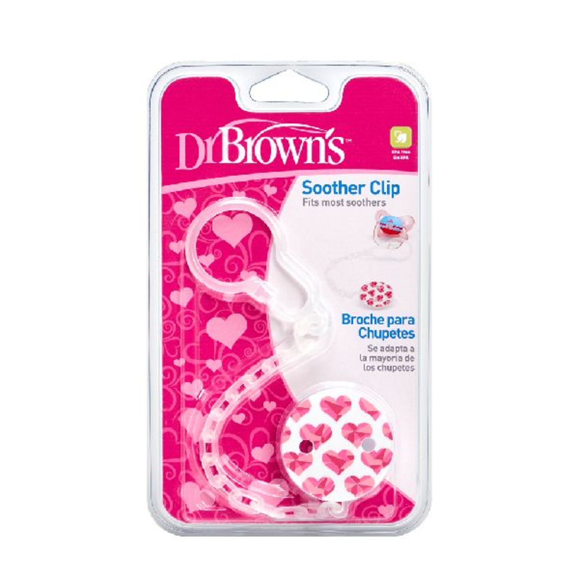 Dr Browns Clip Chup Rosa