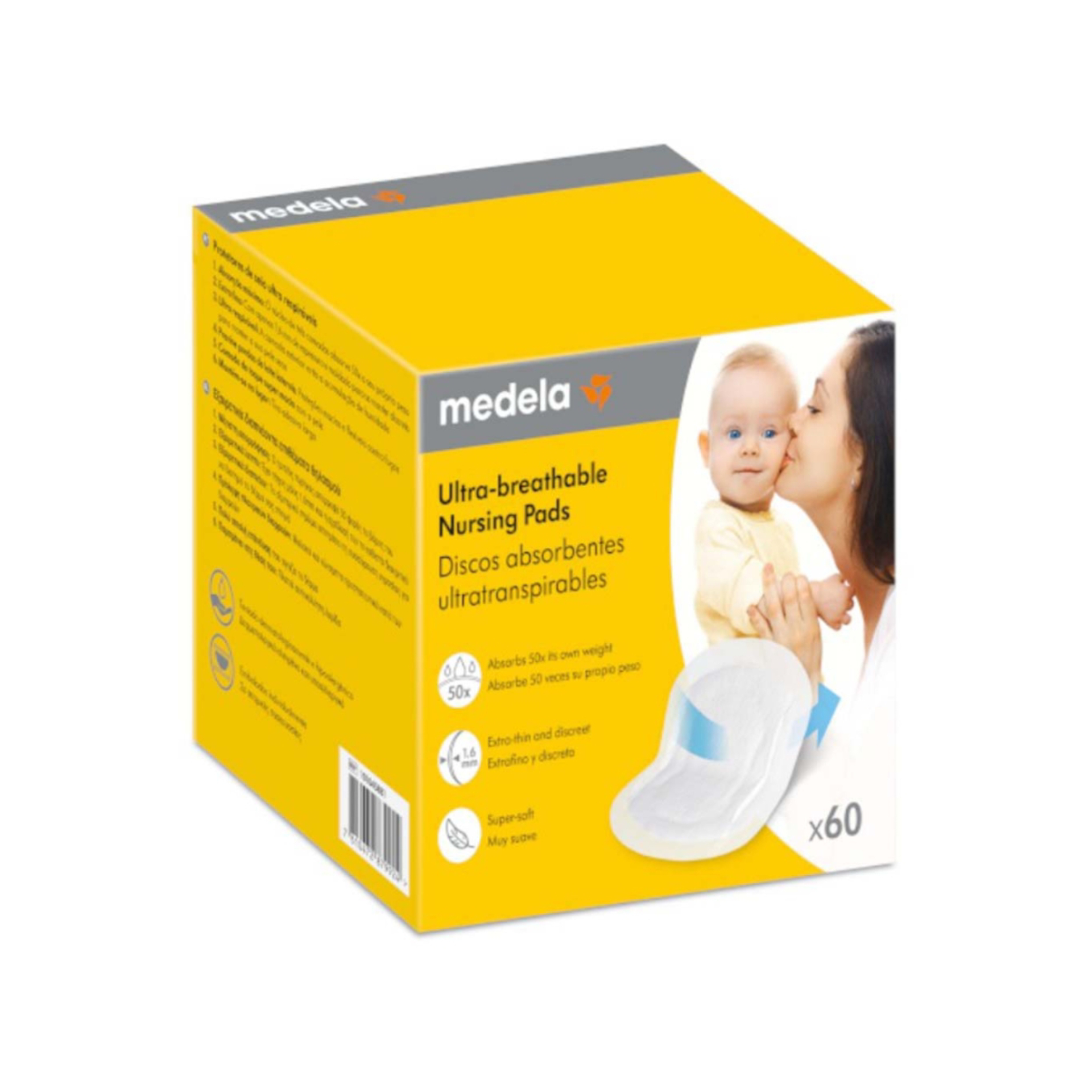 Medela Protetores de Seio Ultra Respirveis 60 Un