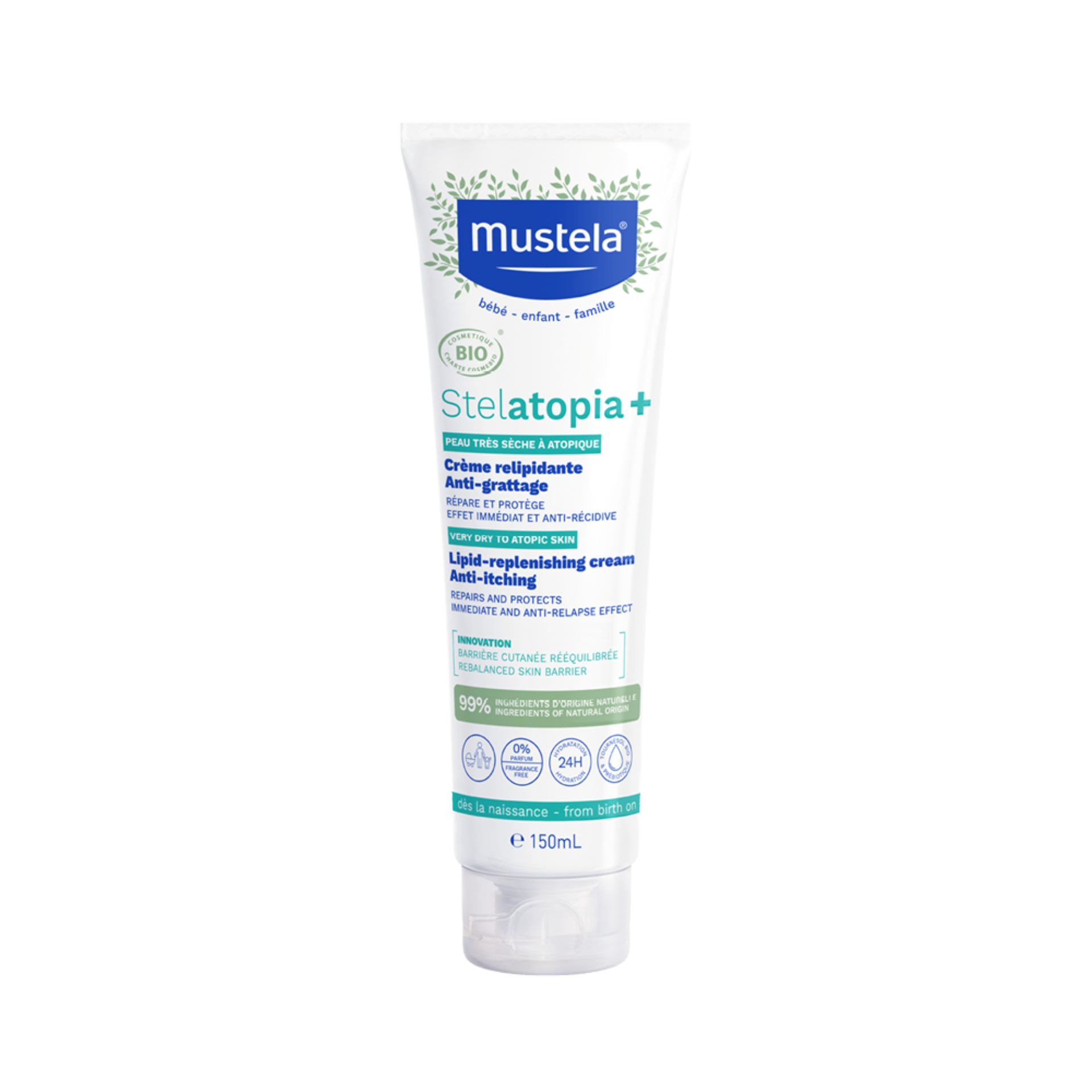 Mustela Stelatopia+ Creme Relipidante Anti-Prurido