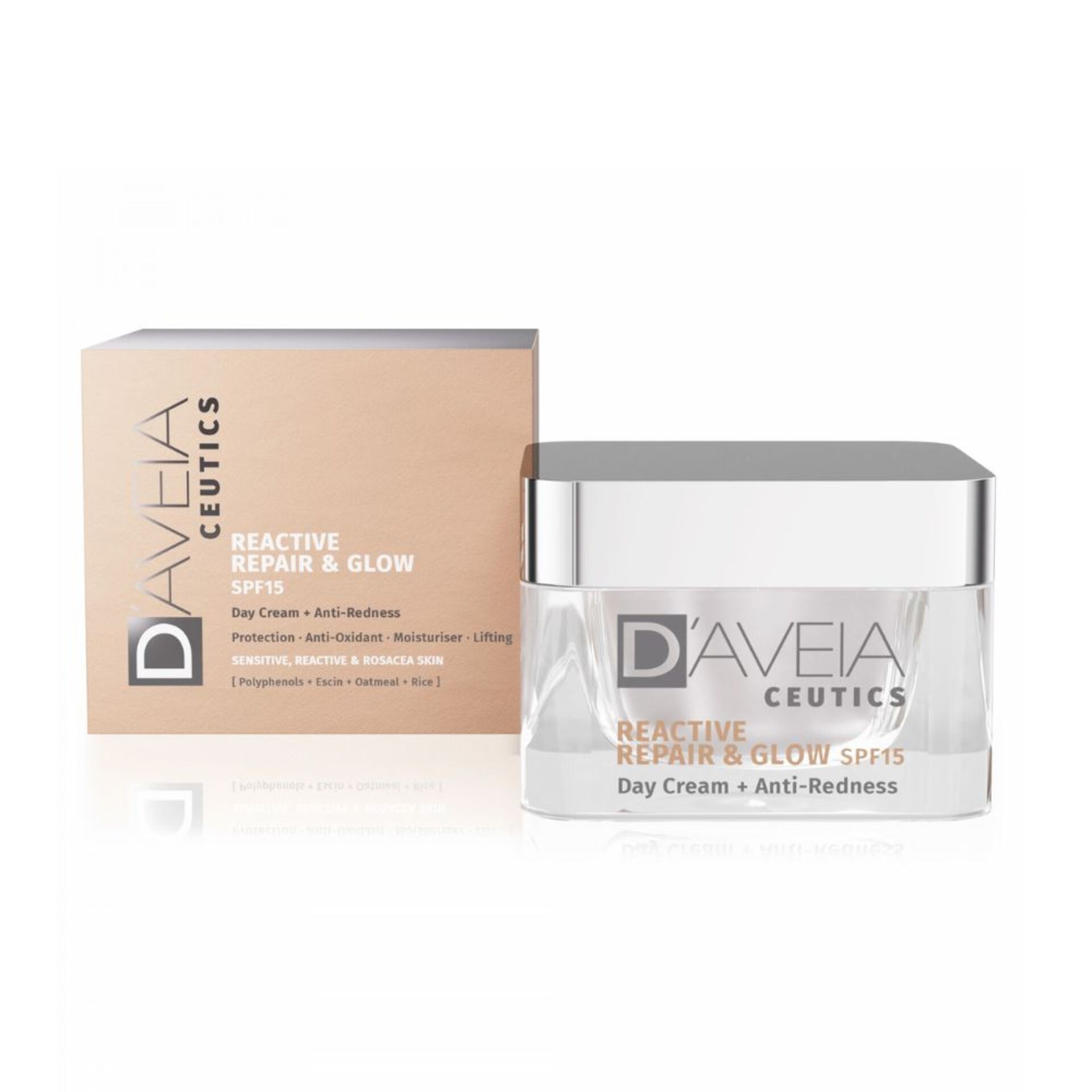 DAveia Ceutics Reactive Repair & Glow SPF15