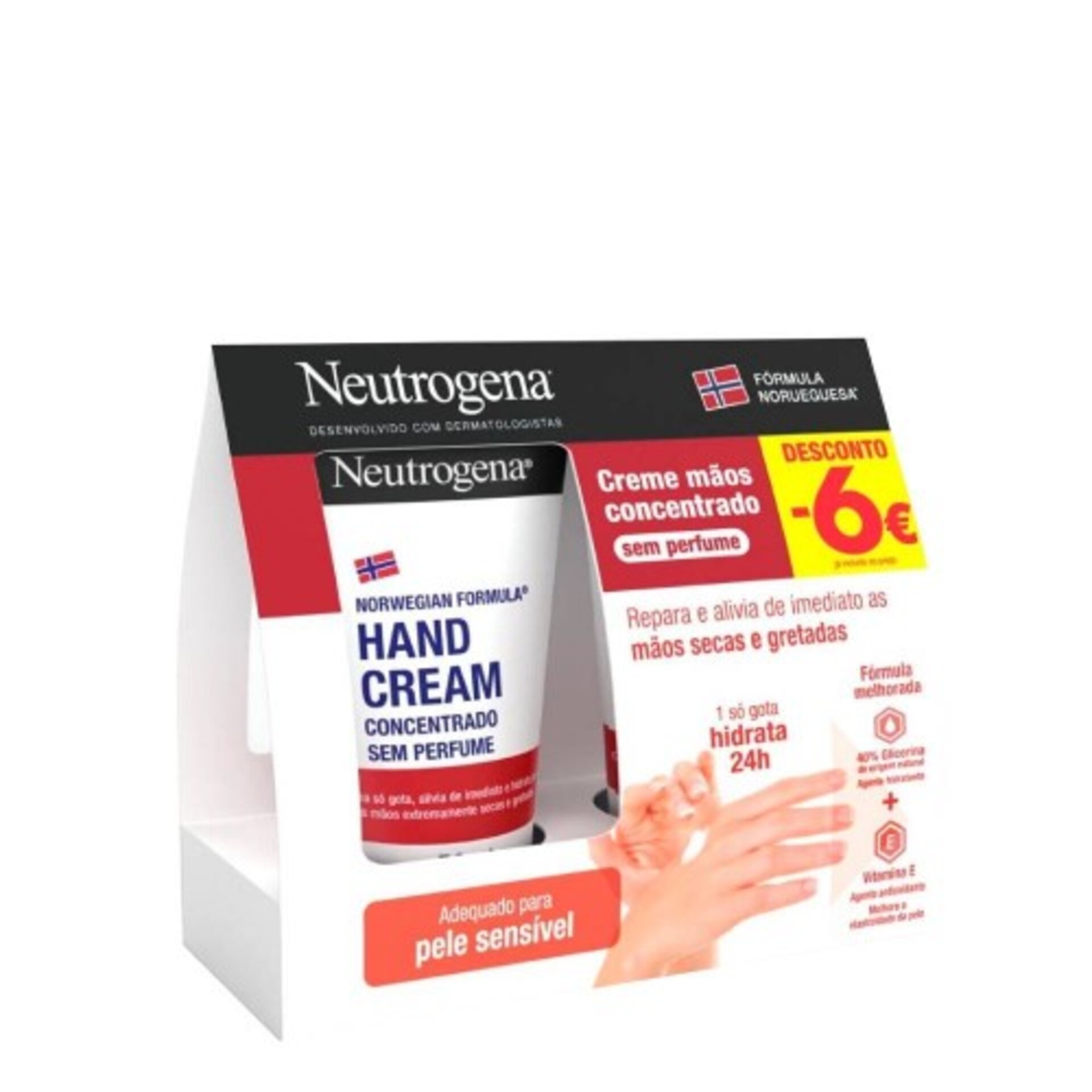 Neutrogena Creme Mos Concentrado Sem Perfume Pack Duo 