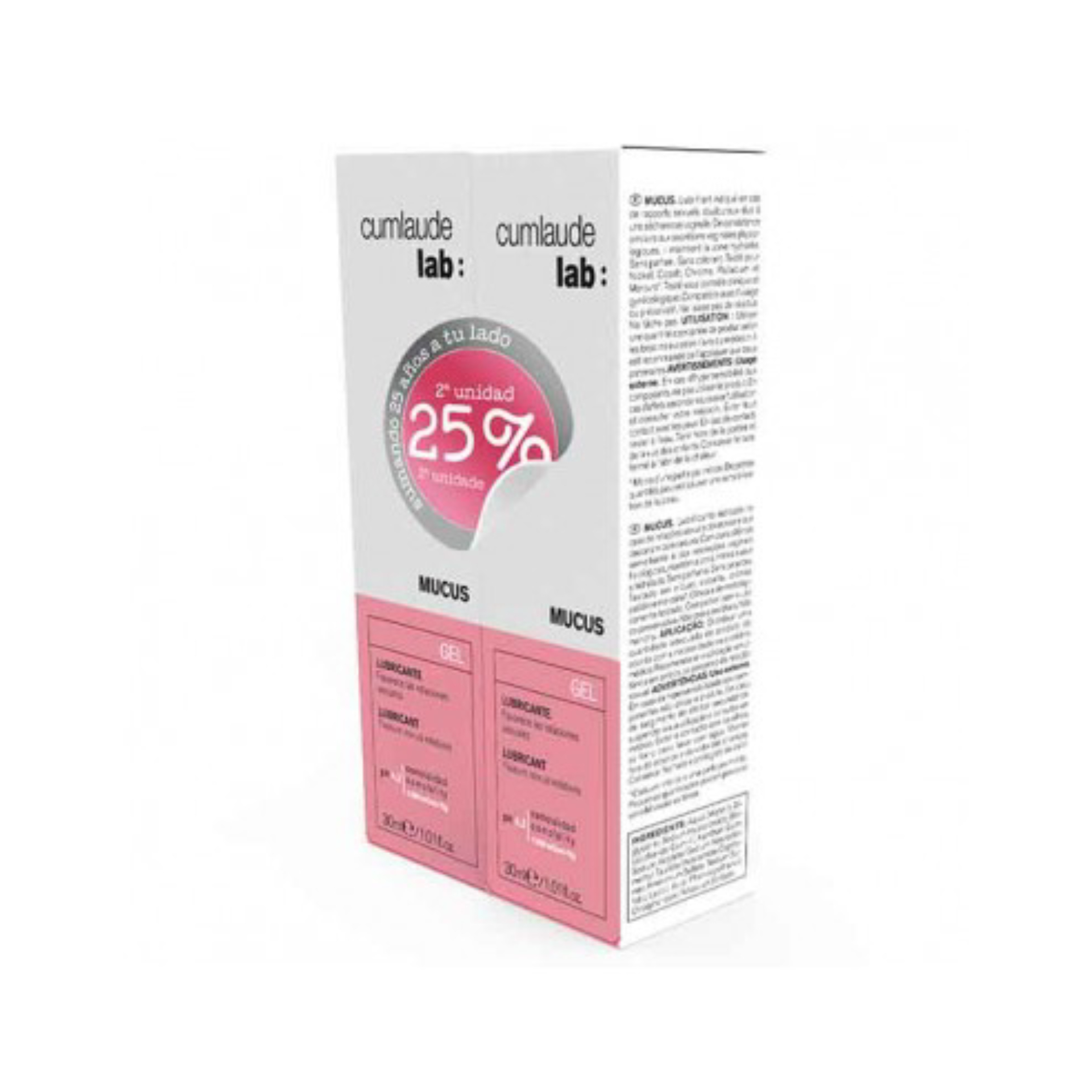 Cumlaude Lab: Mucus Gel Lubrificante Pack