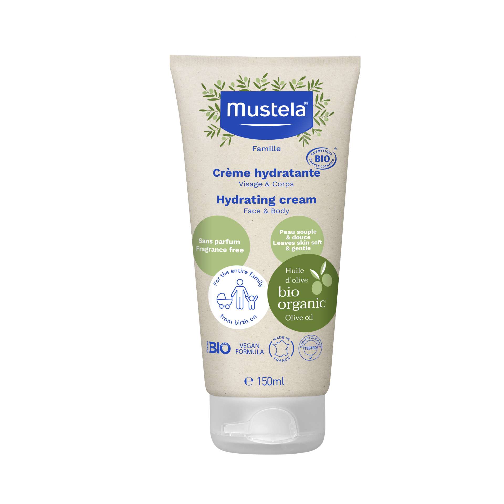 Mustela Bio Creme Hidratante