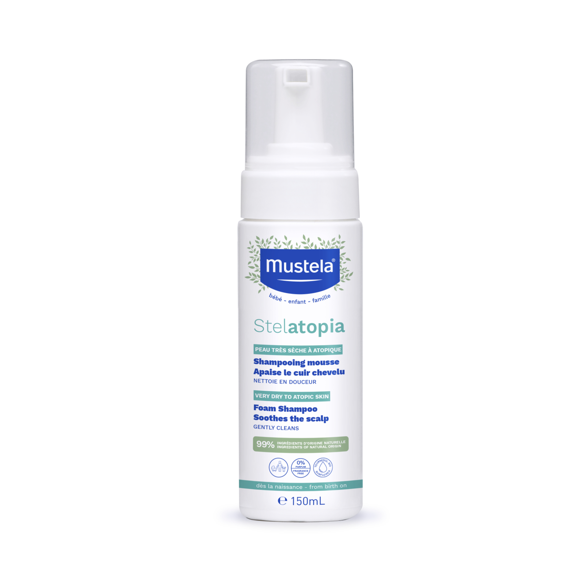 Mustela Beb Stelatopia Champ Espuma