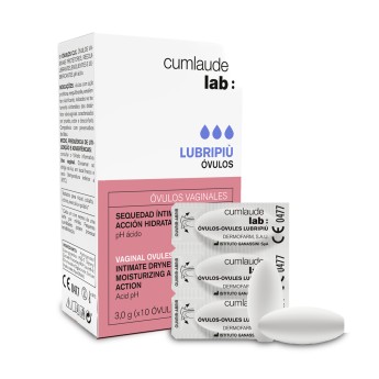 Cumlaude Lab: Lubripiù Óvulos Vaginais Cumlaude Lab: Lubripiù Óvulos Vaginais