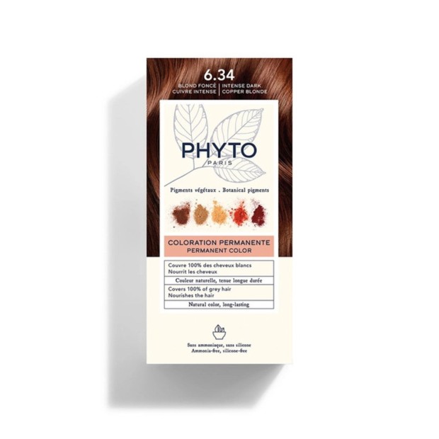 Phyto Phytocolor Colorao 6.34 Loiro Escuro