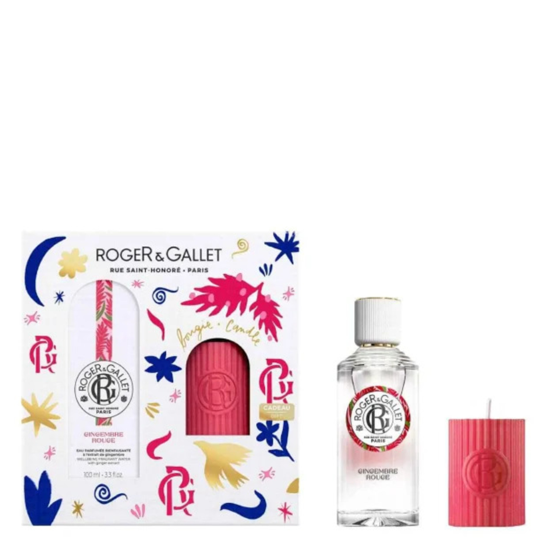 Roger & Gallet Gingembre Rouge gua Perfumada+ Vela Coffret