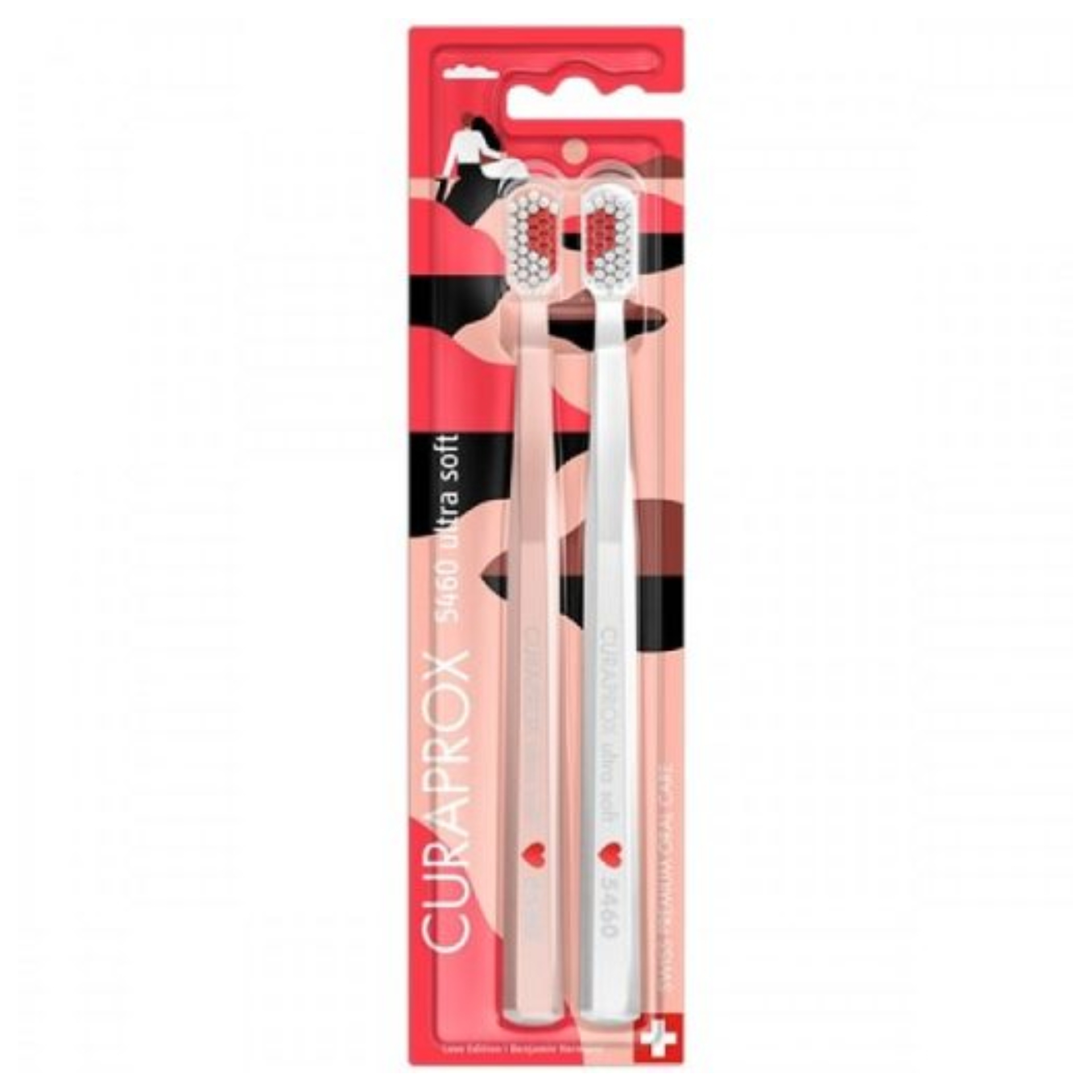Curaprox 5460 Ultra Soft Escova Dentes Love Edition