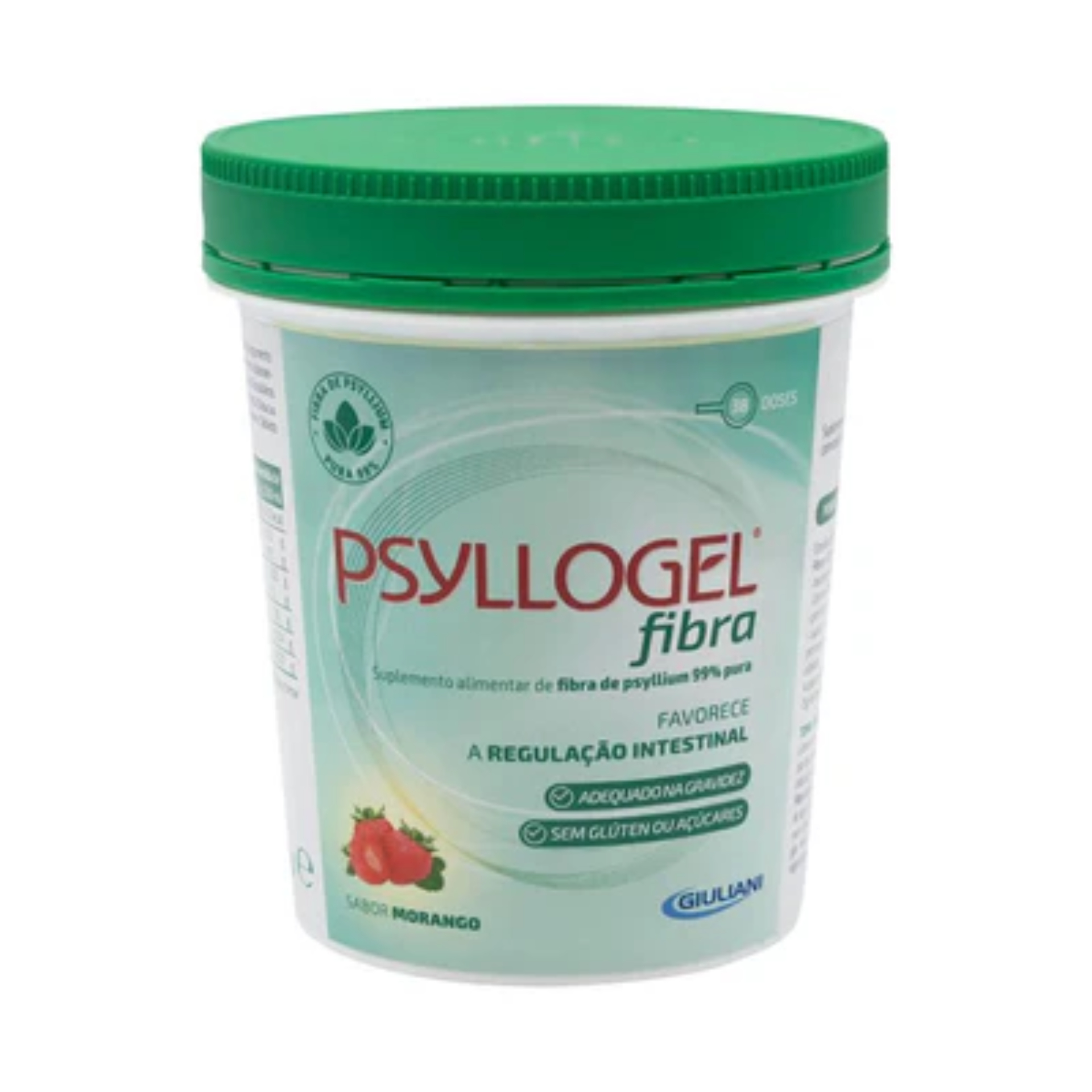 Psyllogel Fibra Morango Frasco 