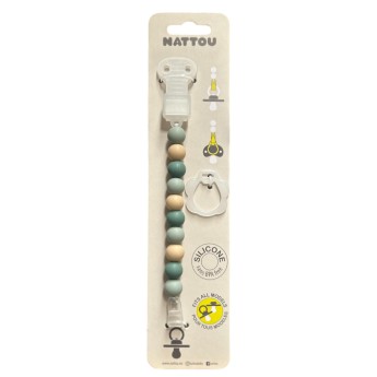 Nattou Corrente Chupeta Silicone
