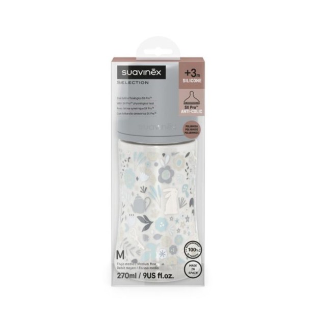 Suavinex Premium Bonhoma Bibero 270ml +3M Mocho