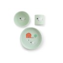 Saro Set Alimentao Silicone "Foodie" 