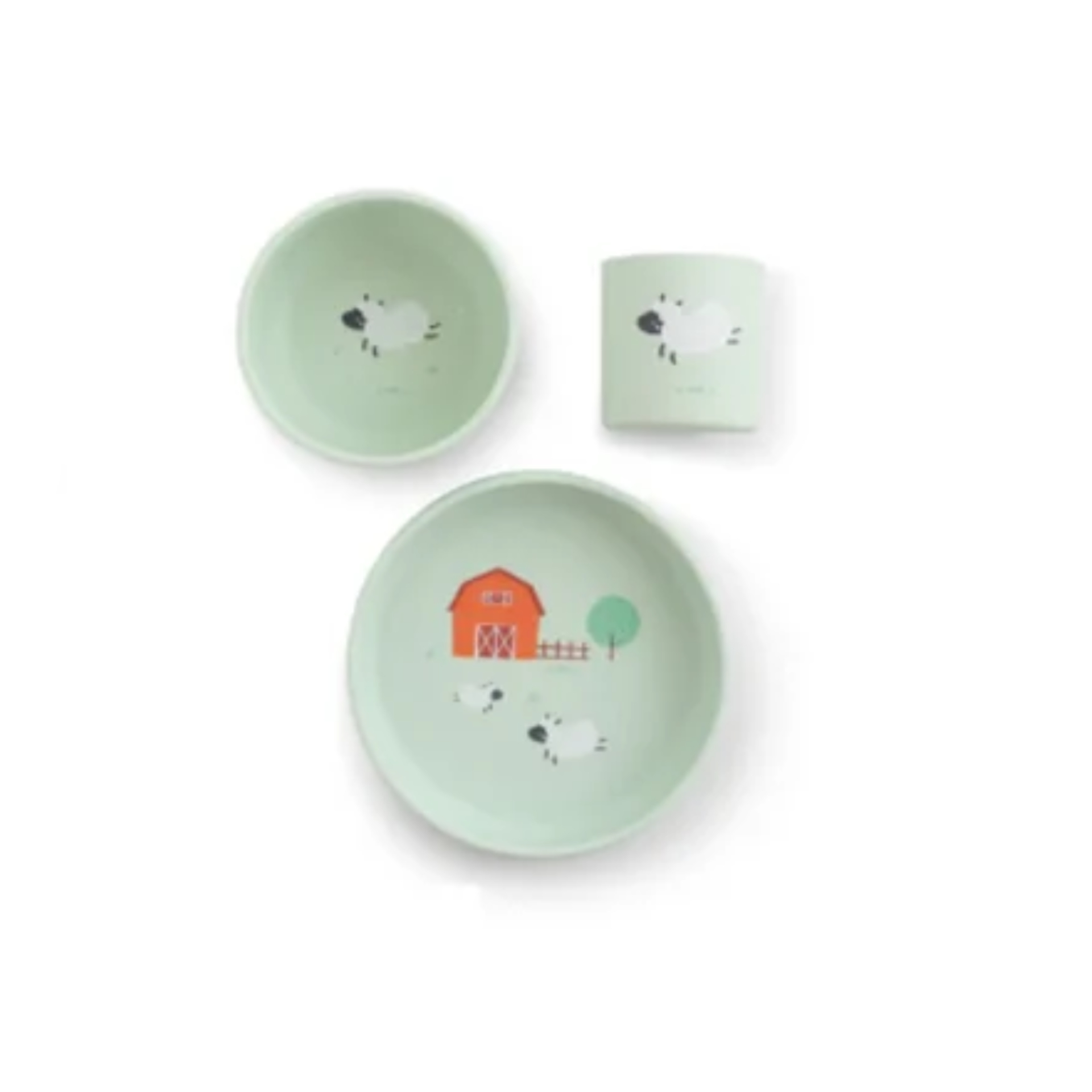 Saro Set Alimentao Silicone "Foodie" 