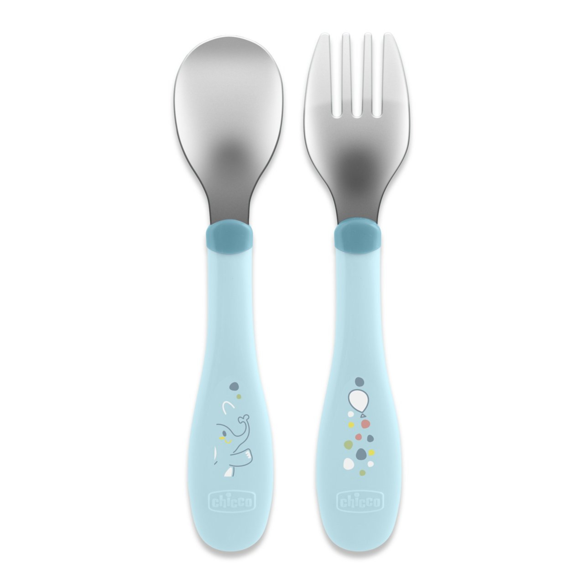 Chicco Mix & Match Talheres Inox +18M