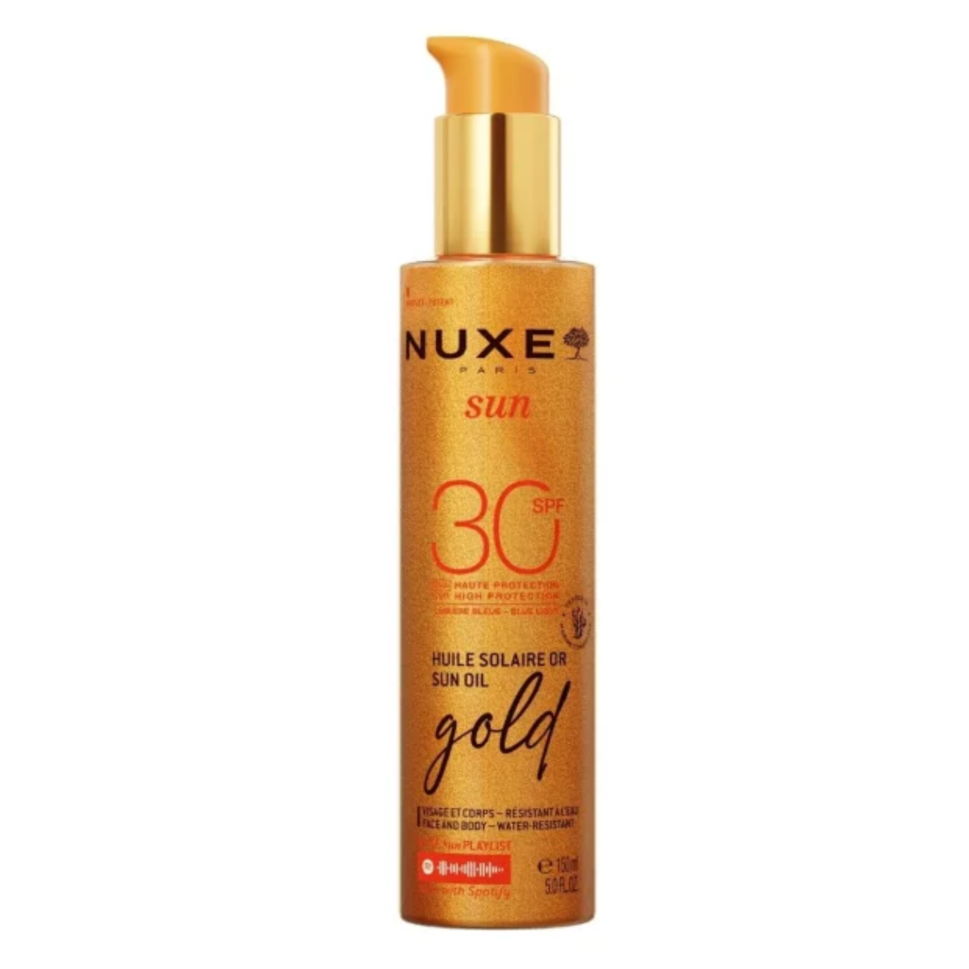 Nuxe Sun leo Rosto e Corpo Dourado SPF30