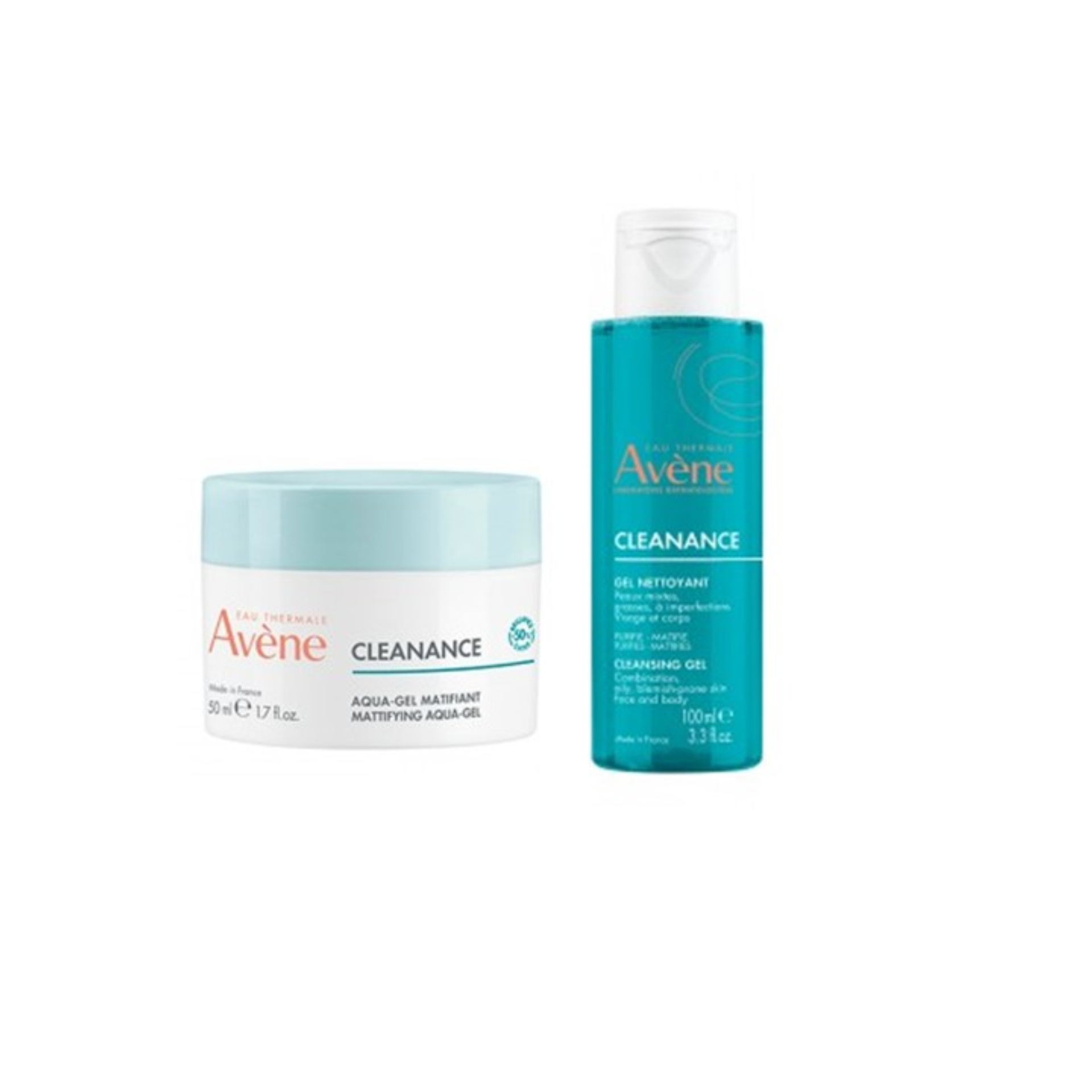 Avne Cleanance Aqua-Gel Creme + Gel de Limpeza