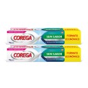 Corega Creme Fixao Forte Sem Sabor Duo