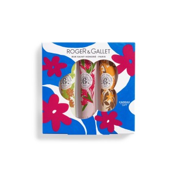 Roger & Gallet Trio Creme de Mãos Gingembre Rouge+ Fleur D'Osmanthus + Bois D'Orange Roger & Gallet Trio Creme de Mãos Gingembre Rouge+ Fleur D'Osmanthus + Bois D'Orange