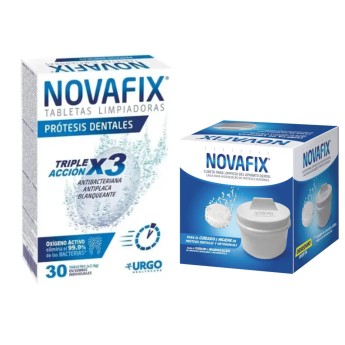 Novafix Pasta Limpeza efervescentes + Oferta Caixa Higienizao