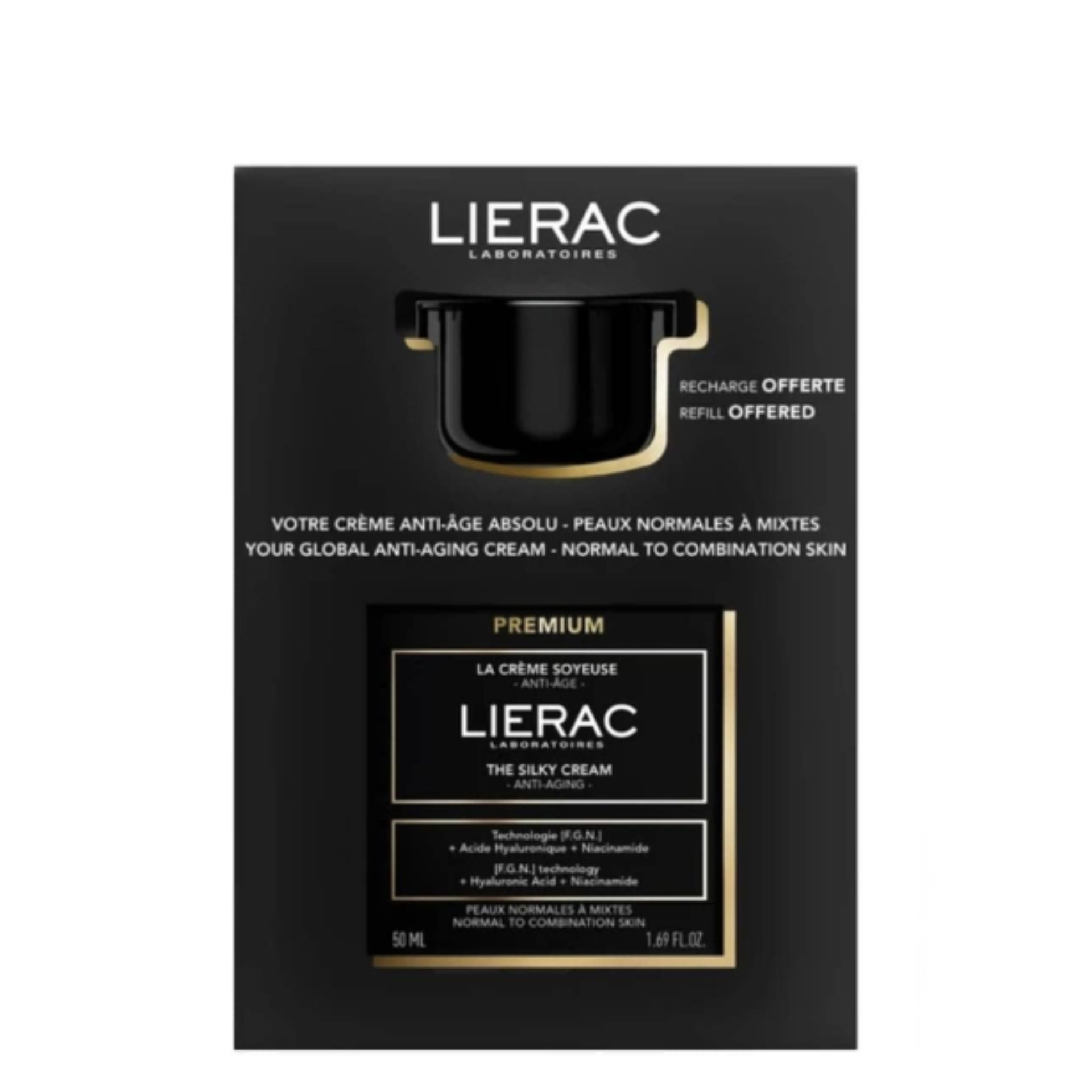 Lierac Premium Creme Sedoso + Recarga