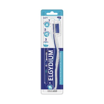 Elgydium Escova de Dentes 4 em 1 Suave