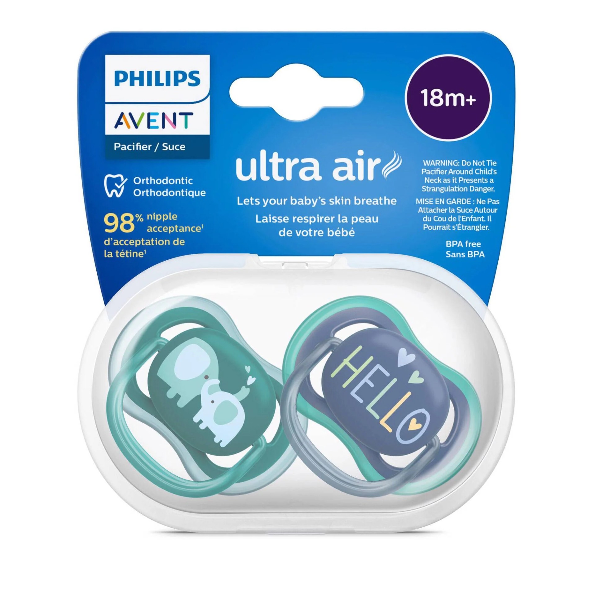 Philips Avent Chupeta Ultra Air 18M+