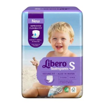 Libero Swimpants S 7-12Kg - 12 Unidades Libero Swimpants S 7-12Kg - 12 Unidades