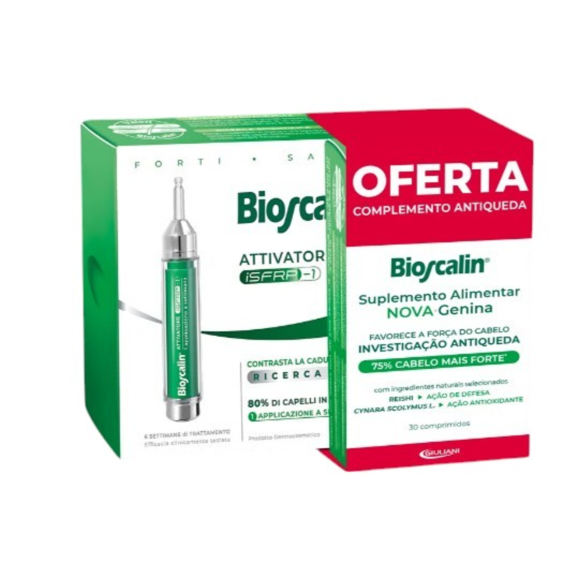 Bioscalin Ativador Capilar Oferta Nova Genina