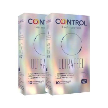 Control Preservativos Ultrafeel Duo Control Preservativos Ultrafeel Duo