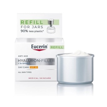 Eucerin Hyaluron-Filler + 3x Effect Creme De Dia FPS30  Recarga 