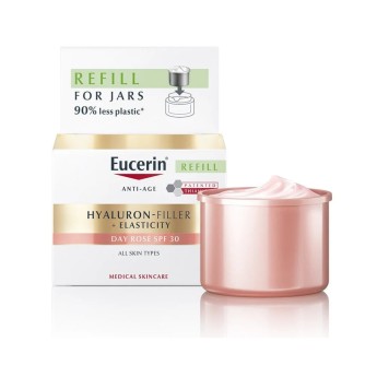 Eucerin Hyaluron-Filler +Elasticity Creme de Dia Rose FPS 30 Recarga 