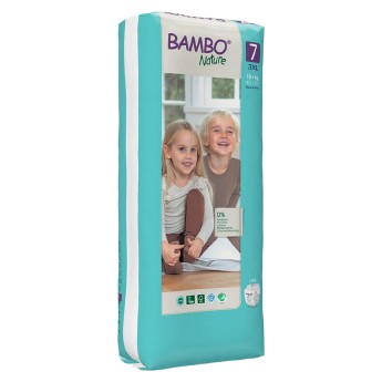 Bambo Nature Fraldas T7 18kg+