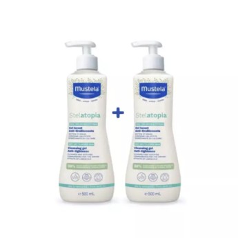 Mustela Stelatopia Gel Lavante Duo Preo Especial
