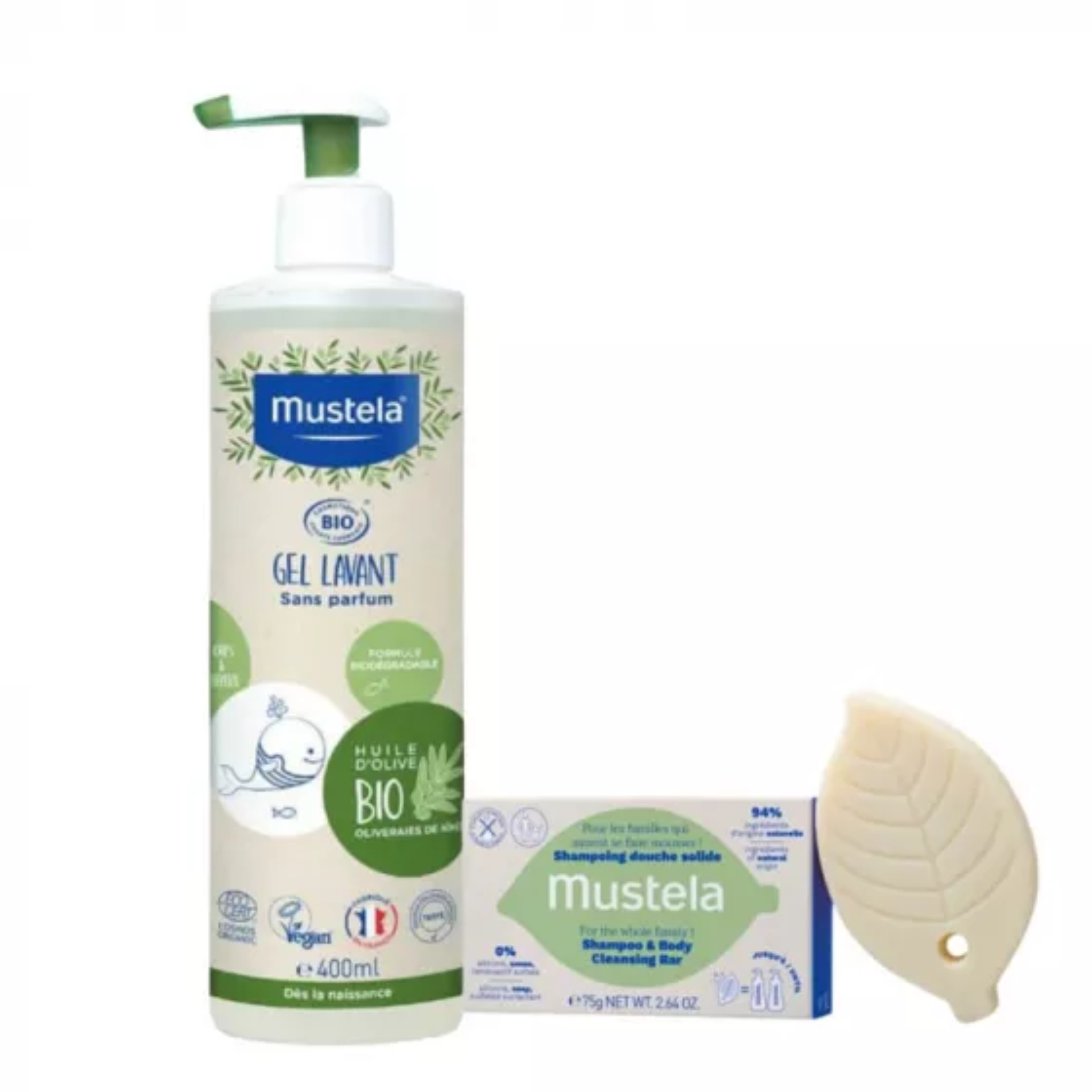 Mustela Bio Gel Lavante + Champ Solido 2 em 1