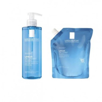 La Roche-Posay Lipikar Gel Lavante + Recarga Pack