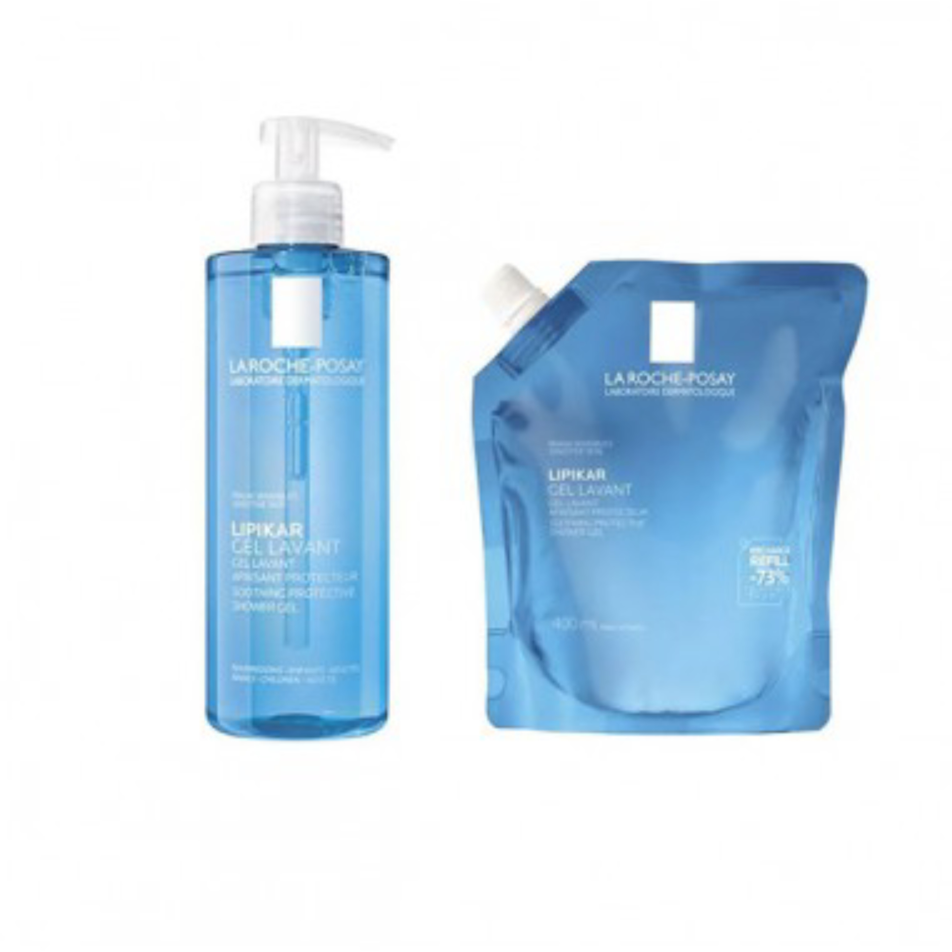 La Roche-Posay Lipikar Gel Lavante + Recarga Pack