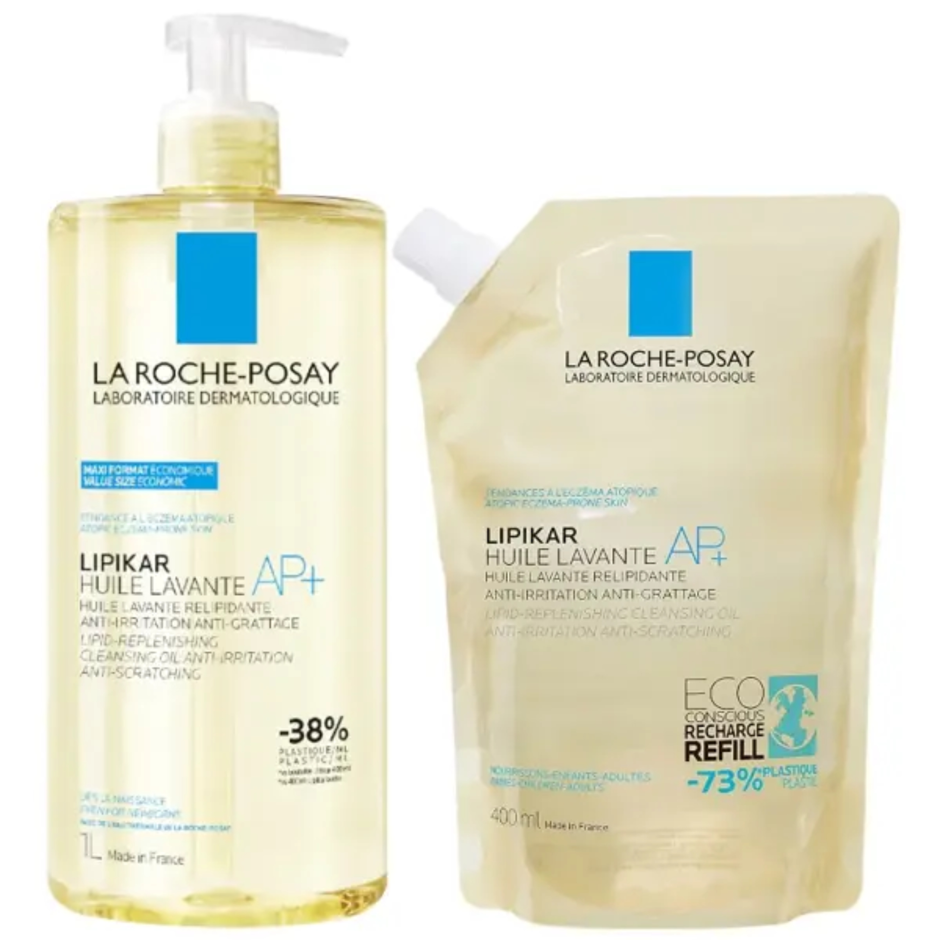 La Roche-Posay Lipikar leo Lavante AP+ + Recarga Pack